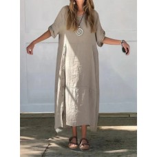 Islay | Luxe Linen Blend Dress
